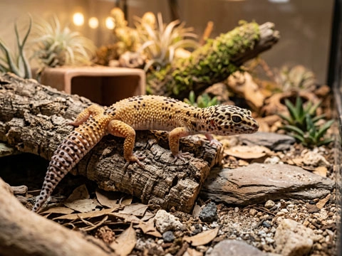 Leopardgecko Terrarium